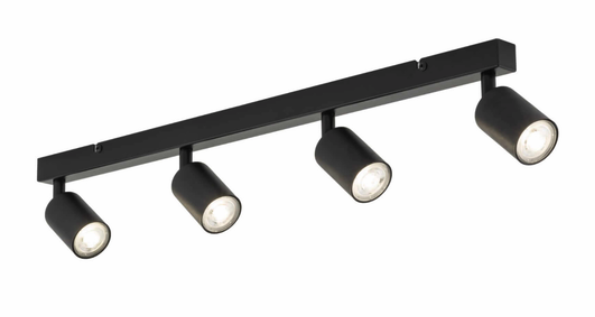 Lustră TK Lighting Top black 4 GU10 6177