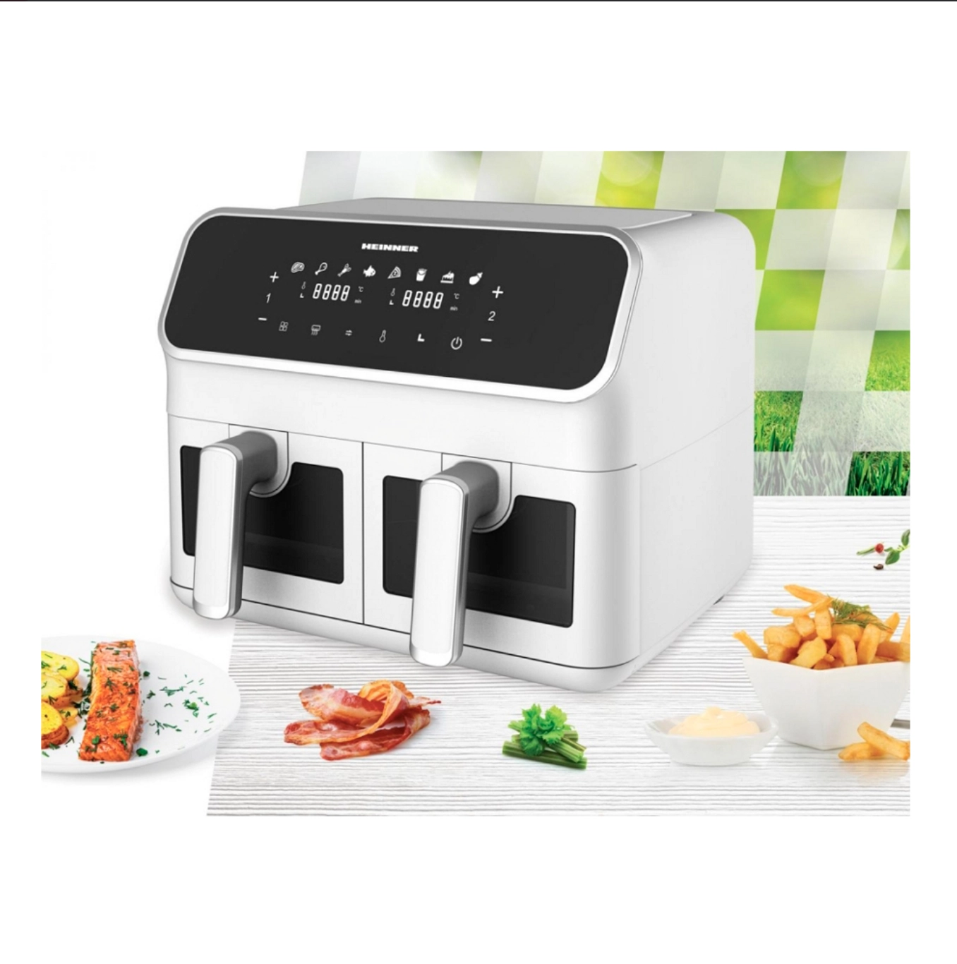 Аэрогриль Heinner HAF-H8DB17WH 