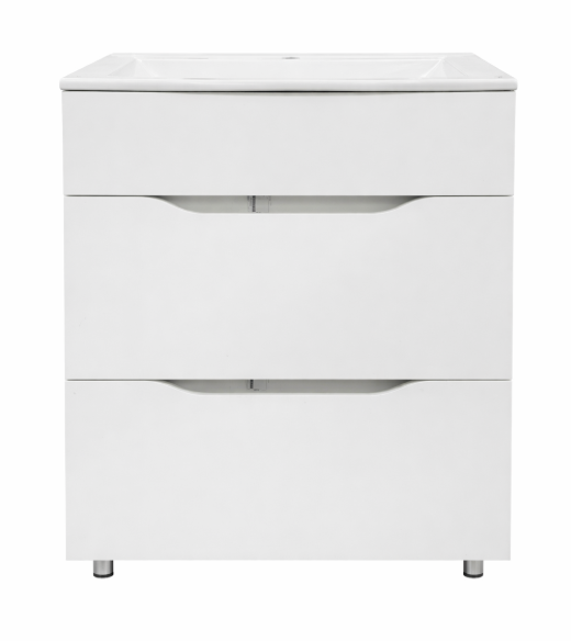 Dulap pentru lavoar 10 Bergamo 60 flow + lavoar Bergamo Nova 60 