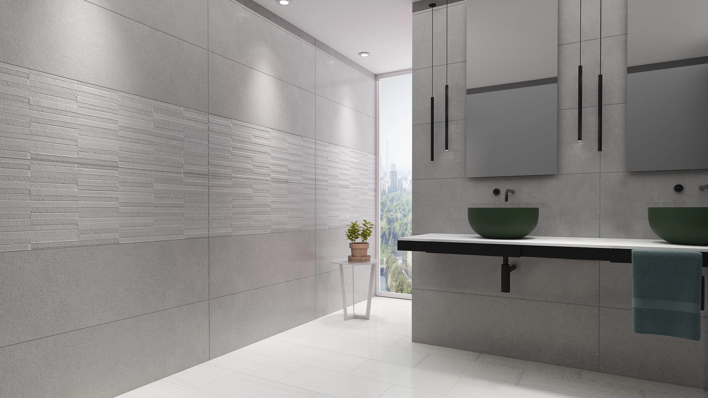 Faianță Bien Grand 40x120 Ash