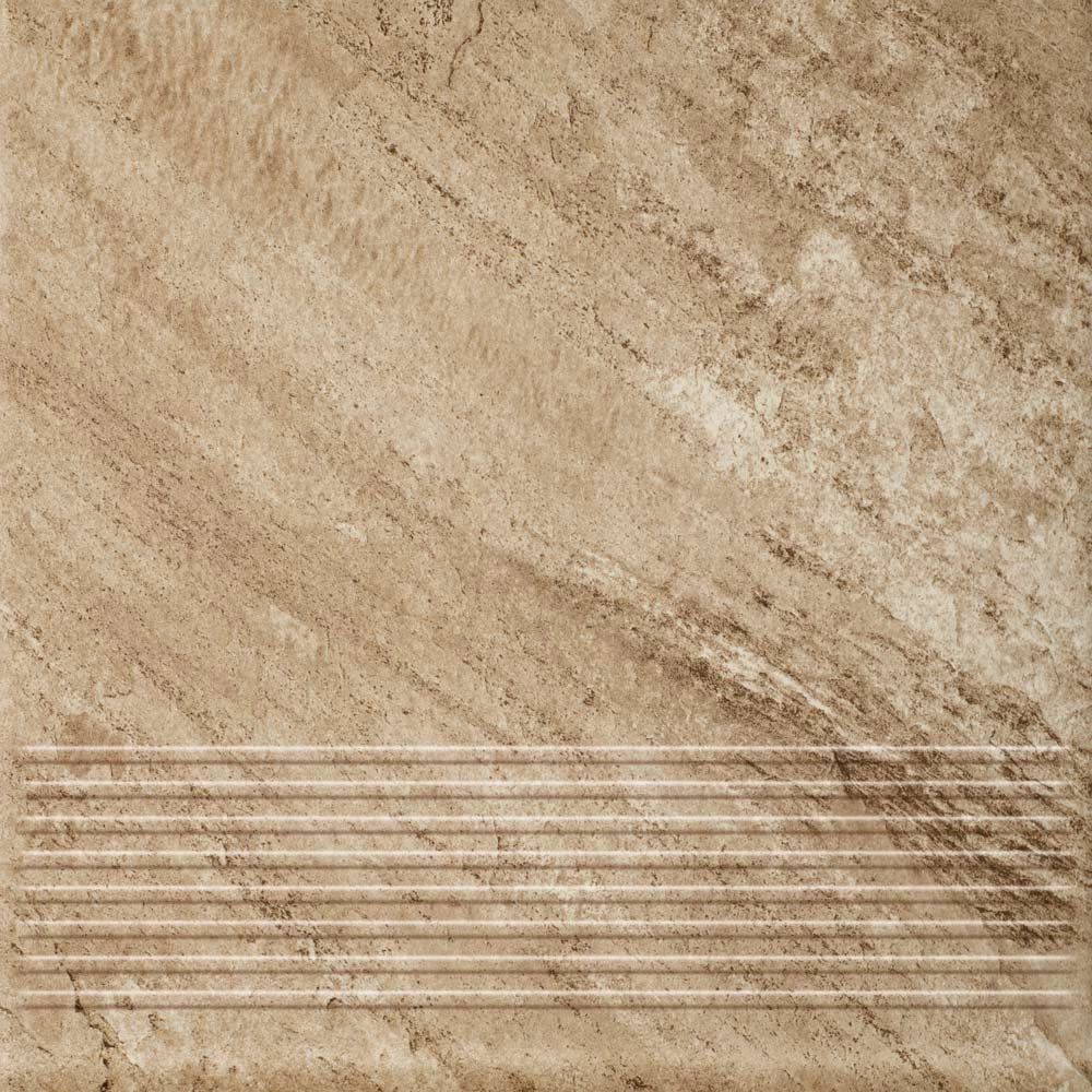 Klinker Mattone Pietra Treapta R 30*30 Beige St Pro