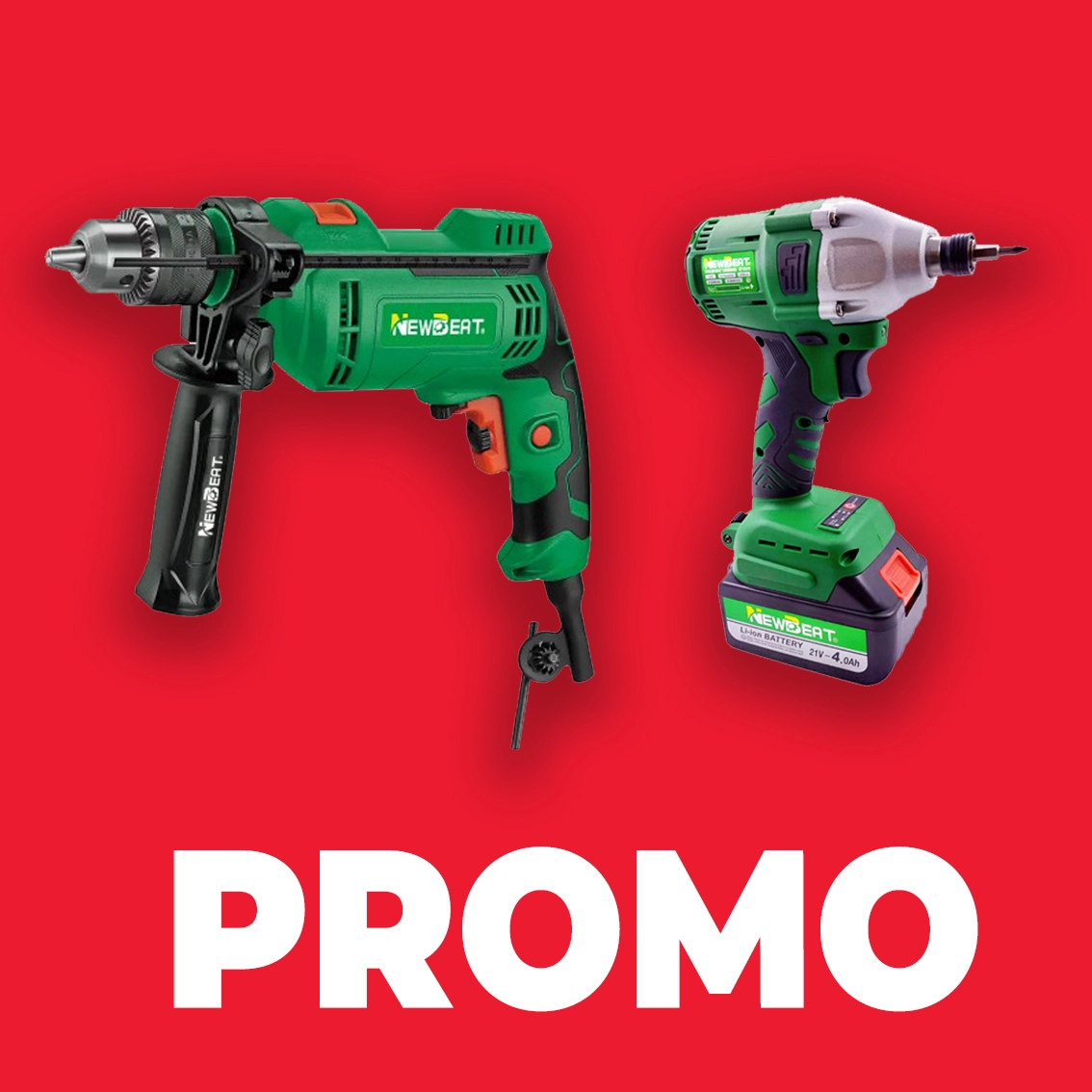 Дрель NBT-EID-13C + шуруповер NBT-CIS-21B