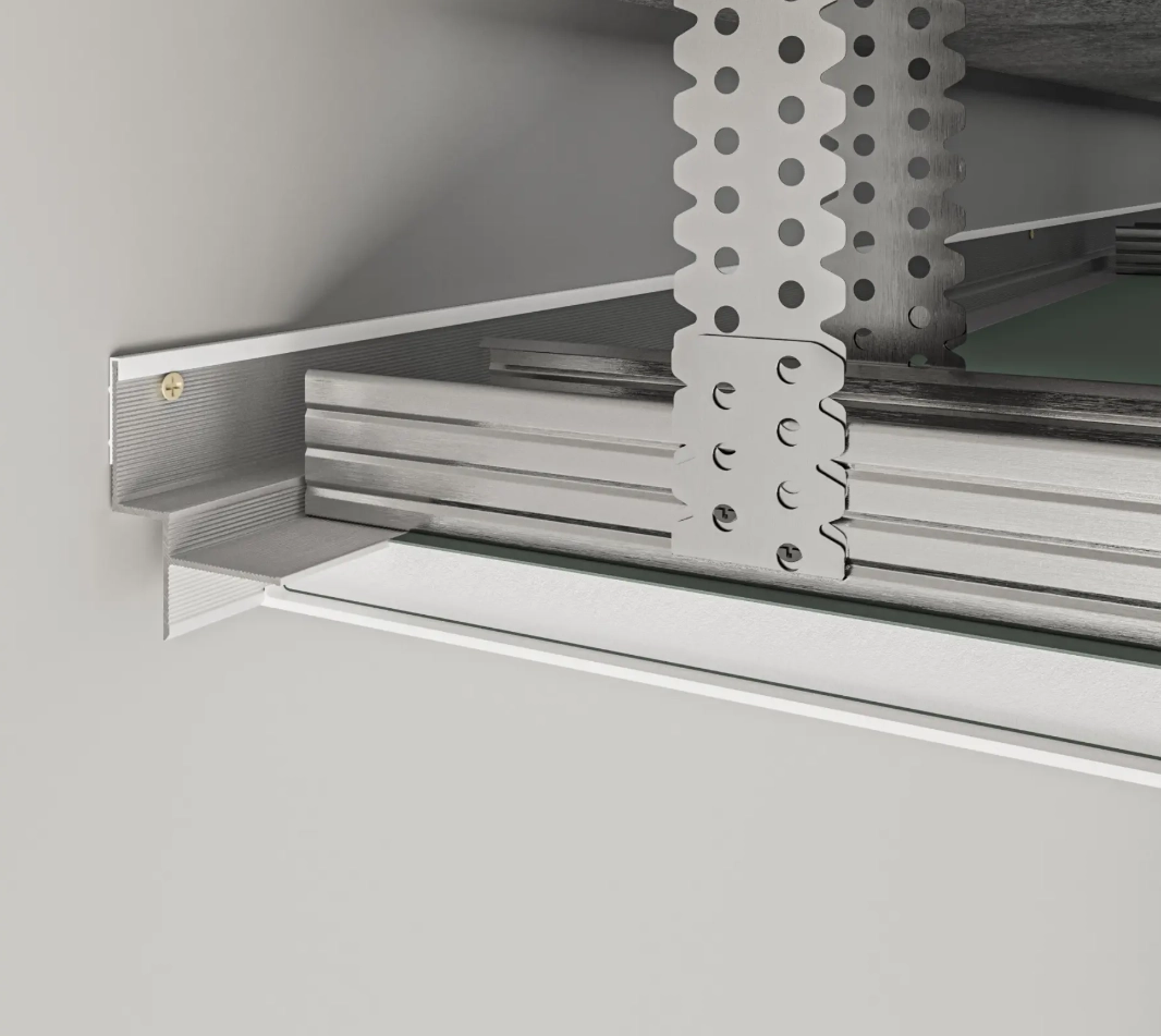 Профиль теневого шва алюминиевый AST10 PP 2500мм