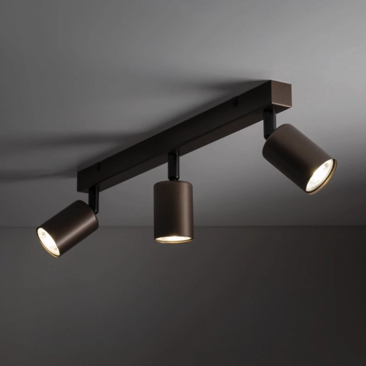 Люстра TK Lighting Top Brown 3 GU 10 6181