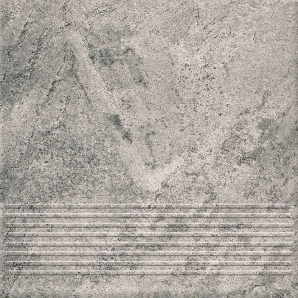 Treaptă Paradyz Mattone Pietra R 30x30 grafit St Pro