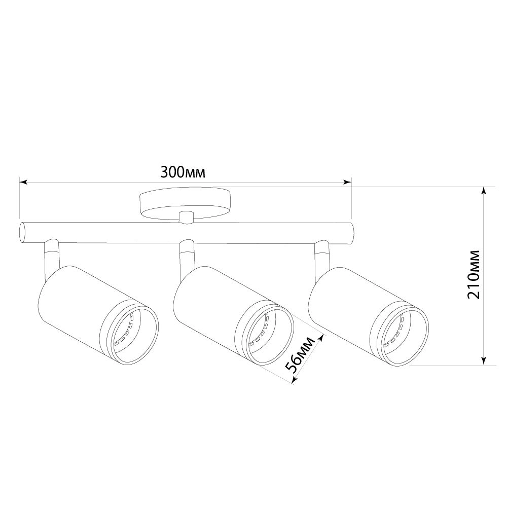 Трековый светильник FN ML233, GU-10 230V