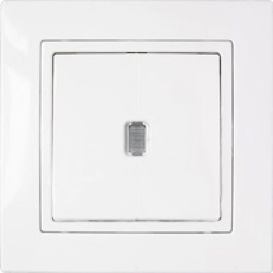 Întrerupător Bylectrica Uiut 1P + LED 3374 