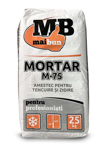 Tencuială MB Mortar 75 25kg 