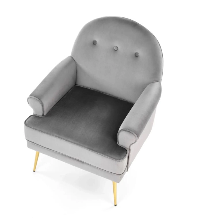 Кресло Santi Velvet Grey