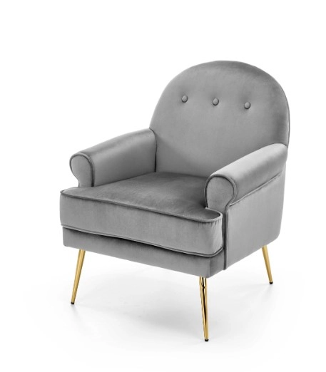 Кресло Santi Velvet Grey