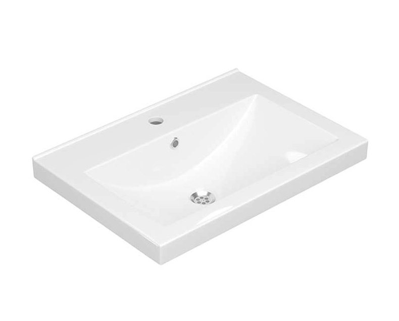 Раковина Keramin Tobago 60 белая c/g 1c 