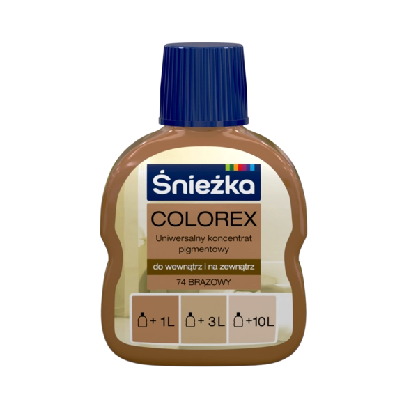 Colorant Colorex 0.1L cafeniu inchis Nr.75