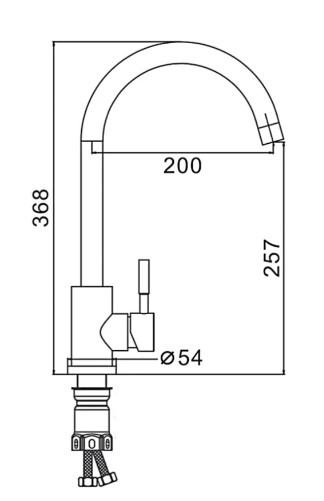 Baterie Frap Inox F40899-4 0241 Black