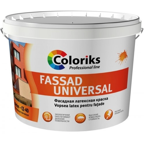 Vopsea Coloriks latex p/fațade 7kg 