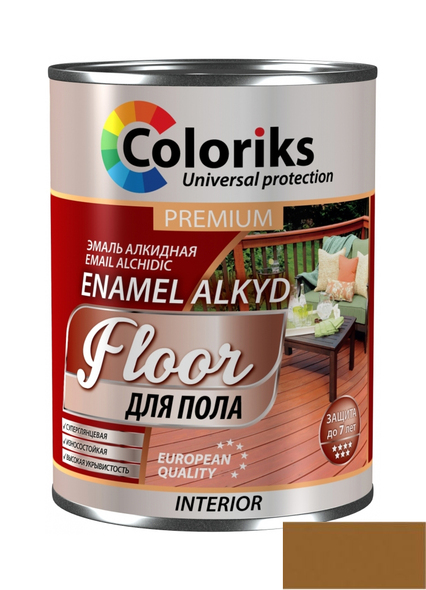 Email Coloriks Premium Universal 0.9l galben-cafeniu