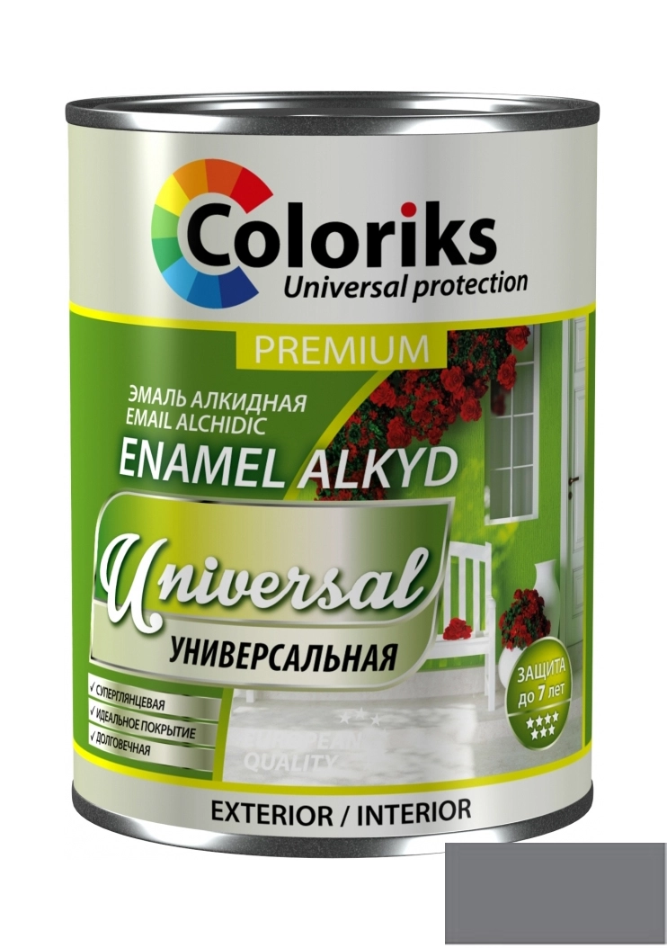 Email Coloriks Premium Universal 0.9l gri