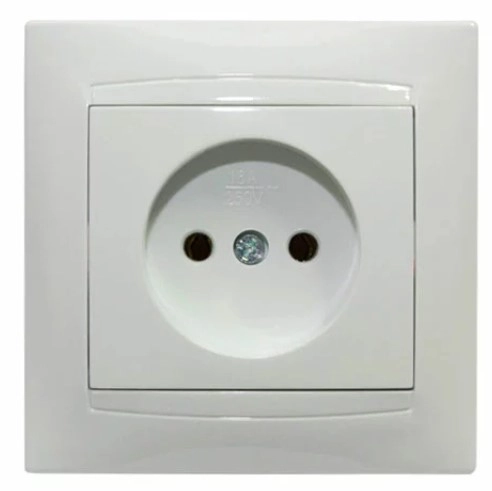 Priză 16A IP20 jasmin alb Elmos 9206-46