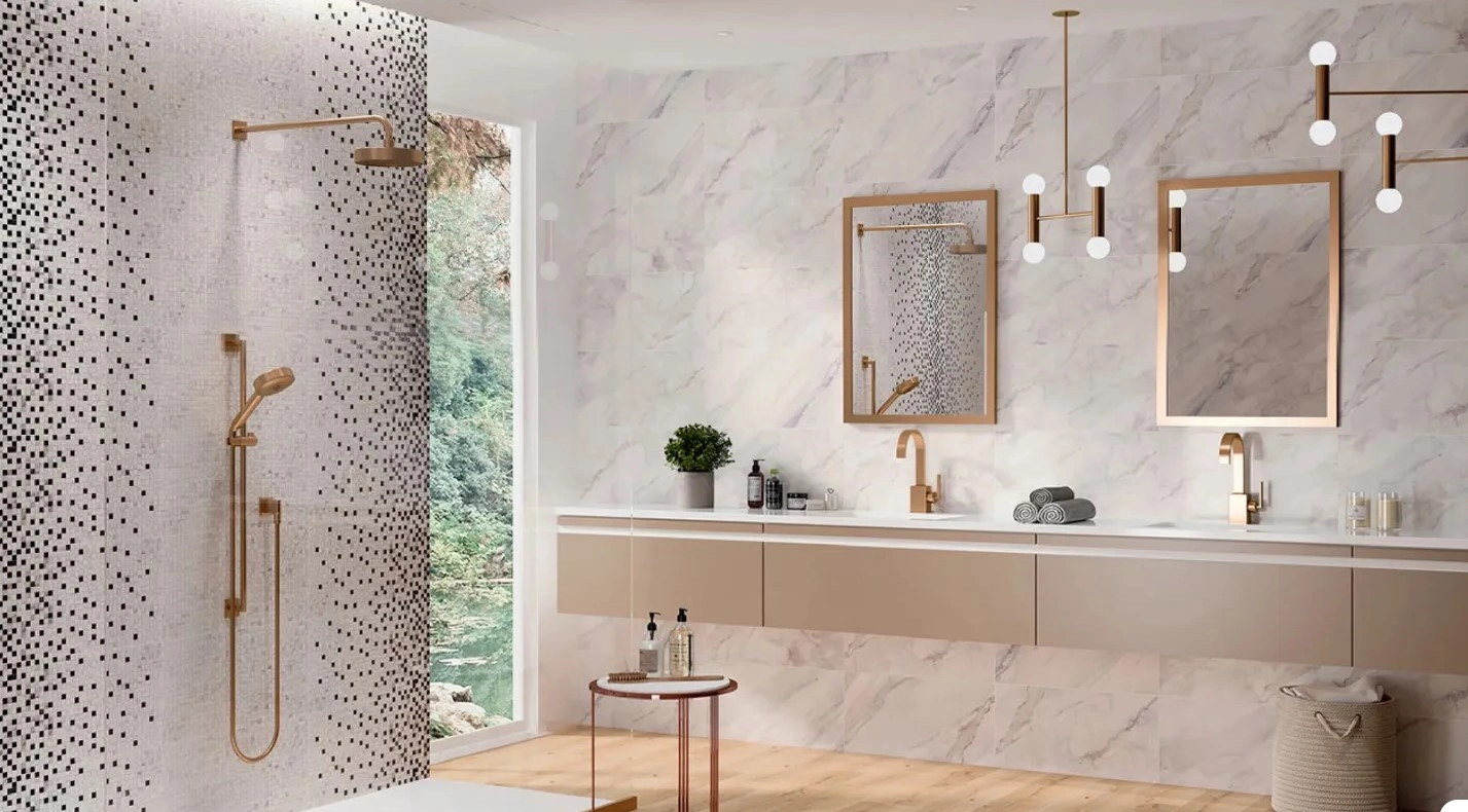 Gresie Cersanit Olimpia  29.7x60 White Glossy