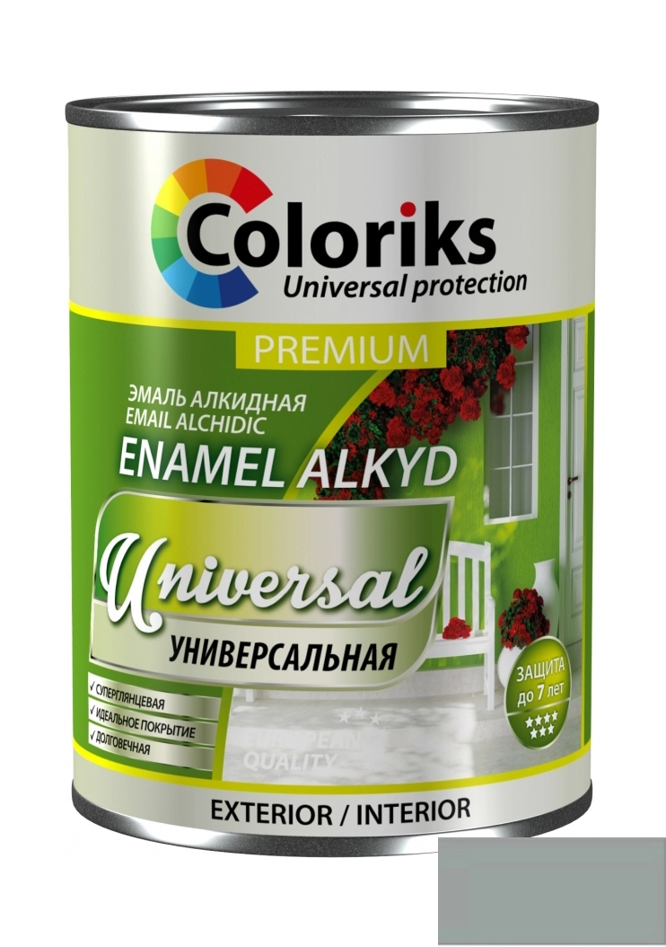Email Coloriks Premium Universal 0.9l gri deschis