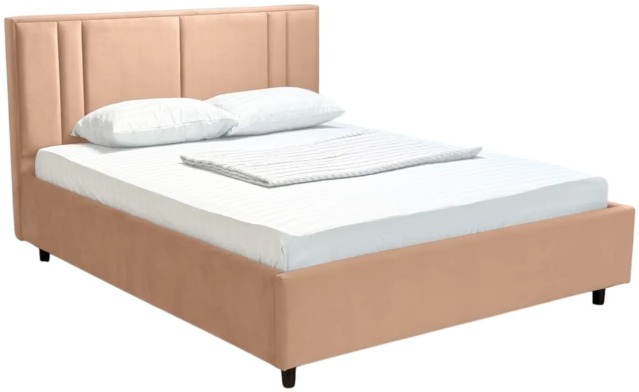 Кровать Bianca London 03 Beige 160x200 + подарок подушка