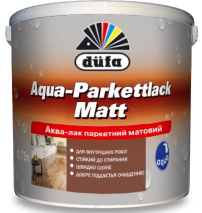 Акриловый лак для паркета Dufa 2.5л мат