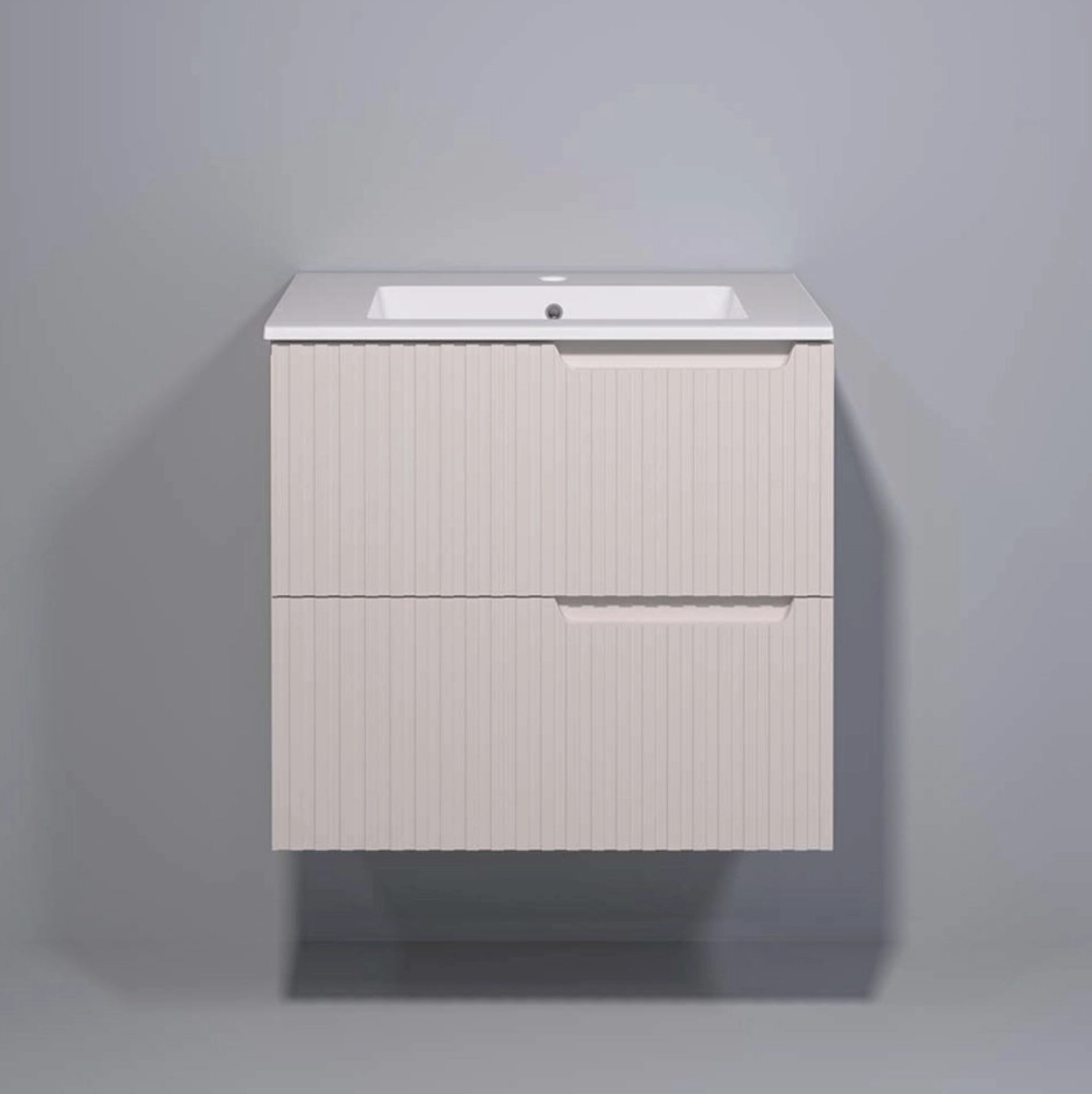 Шкаф подвесной под умывальник Supraten Bordo 60E Crem 1512162 