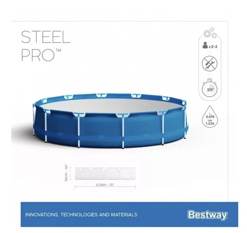 Бассейн Bestway SteelPro 4678 L 56677 