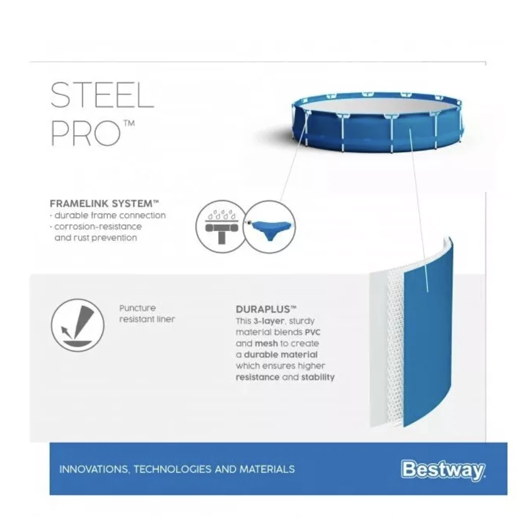 Бассейн Bestway SteelPro 4678 L 56677 