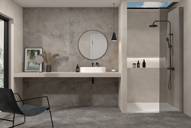 Gresie  Alpha  60*120 Blanco