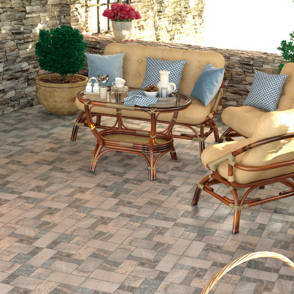 Gresie Midway Cersanit V 42х42 Brown 80383