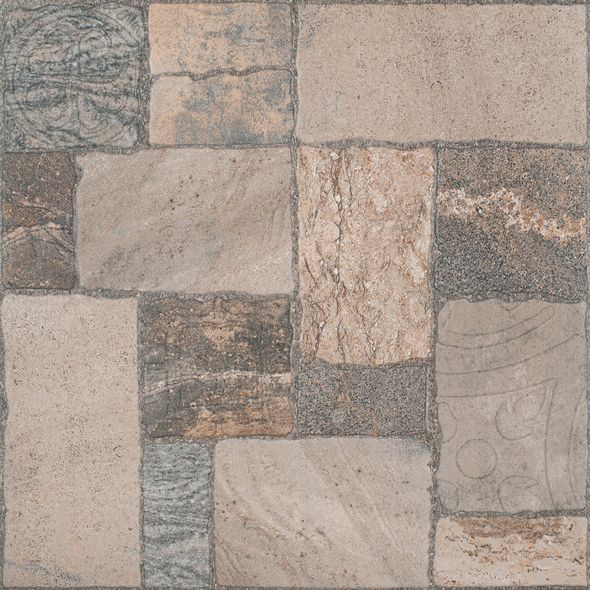 Gresie Midway Cersanit V 42х42 Brown 80383