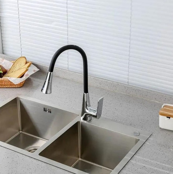Смеситель Frap Inox F 4471-6 1404 Black