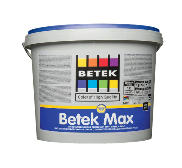 Vopsea Betek Max 7.5L white  