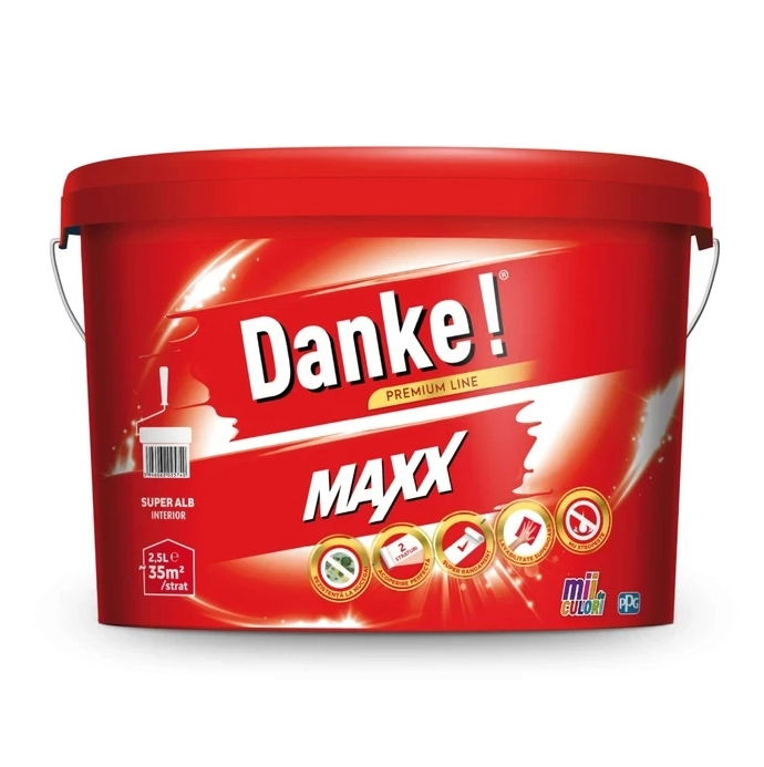 Vopsea Danke MAXX 2.5l baza TR 