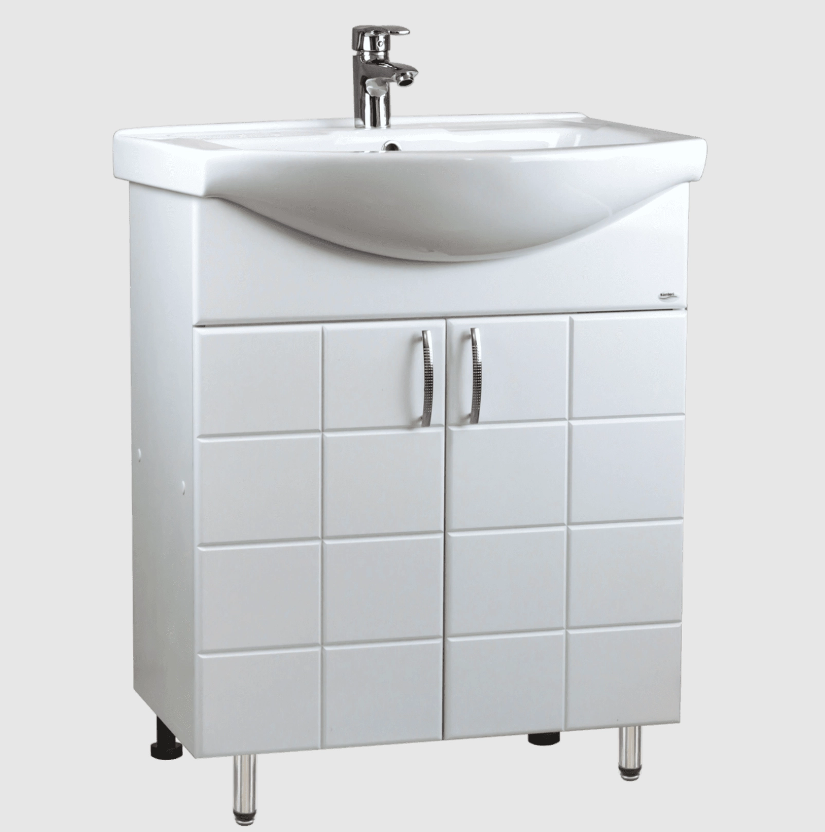 Шкаф под умывальник Domino Basic 60 White 11557 