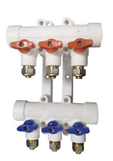 Коллектор Ppr с кранами 1x3 20522 