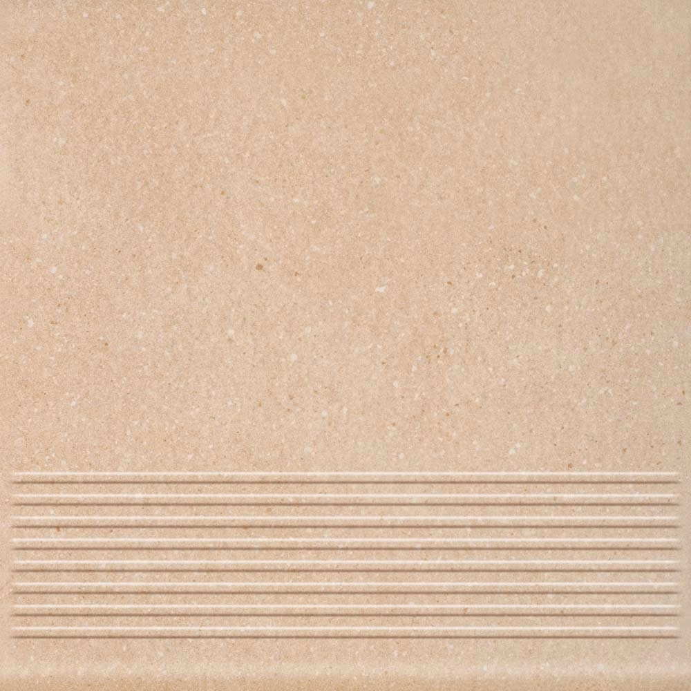 Treaptă Paradyz Mattone Sabbia R 30x30 beige St Pro