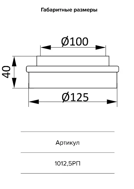 Conector pentru conducte de aer 1012.5РП