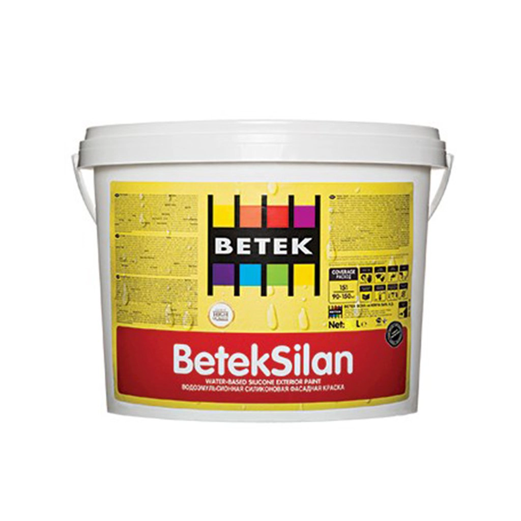 Vopsea Betek Silan 2.5L white/exterior silicon  