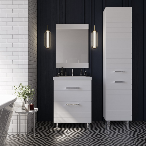 Mobilier de baie Limoj 55 white 1511676 