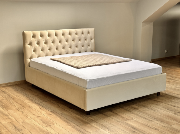 Pat Elena stofa London 04 Light Brown 160*200 + pernă cadou