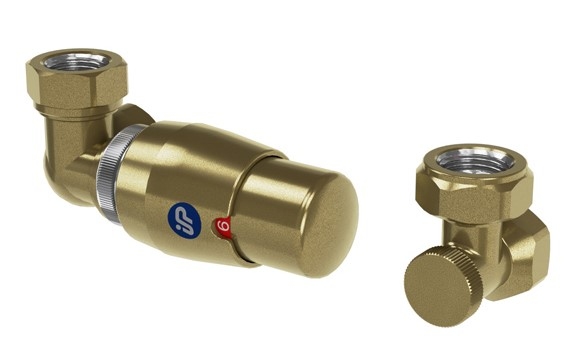 Swing Angle Valve kit 1/2*1/2 Dark CU 