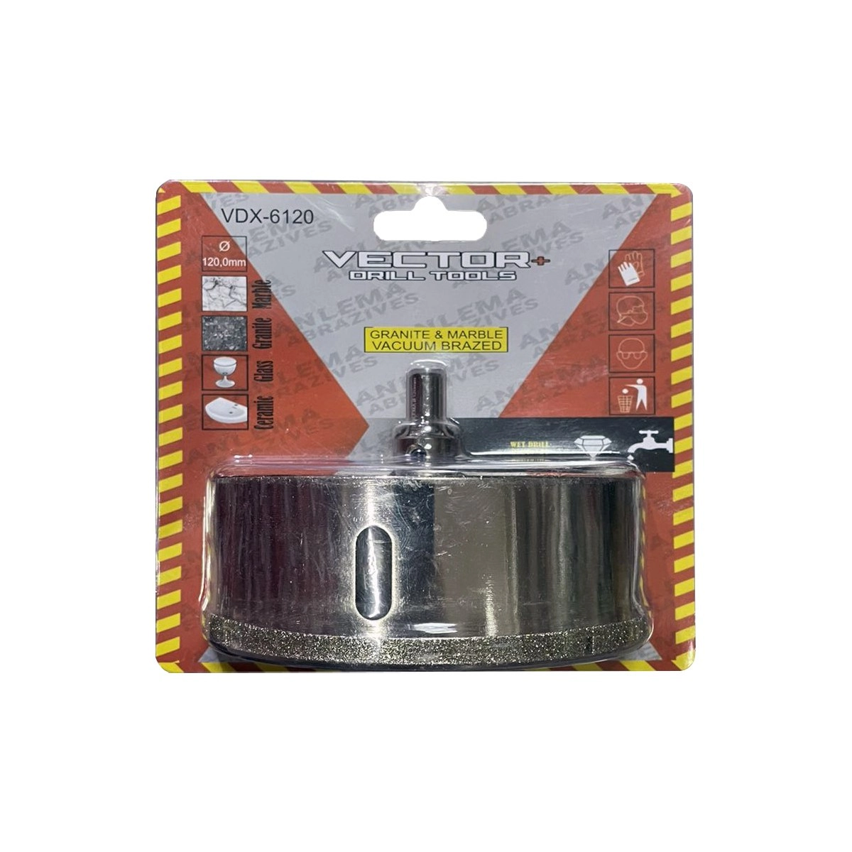 Коронка алмазная 6120VDX 120мм