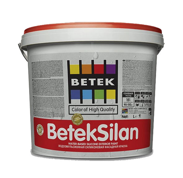 Vopsea Betek Silan 7.5L white/exterior   