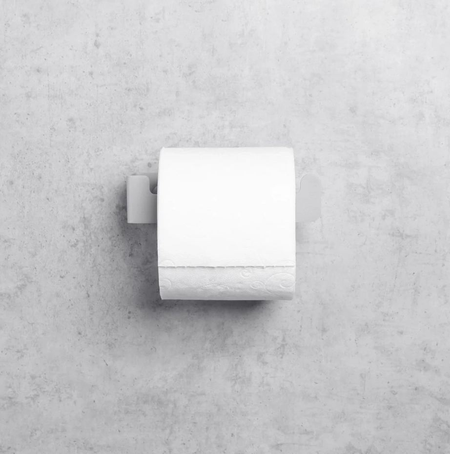 Держатель для туалетной бумаги Daske Zen PH-0010GR серый правый