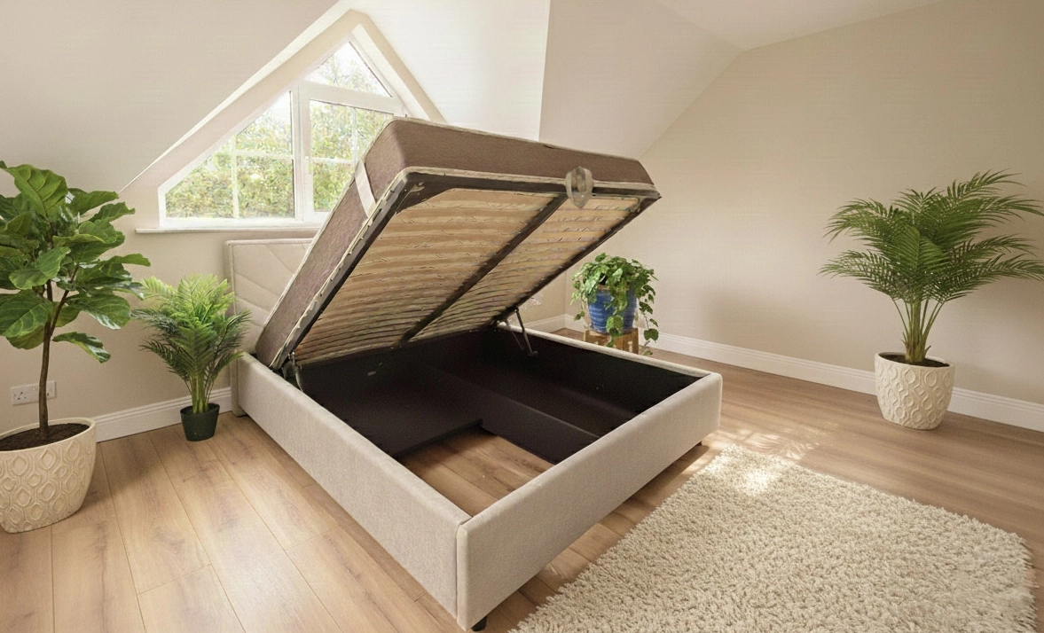 Кровать Sunny stofa London 04 Light Brown 160x200 