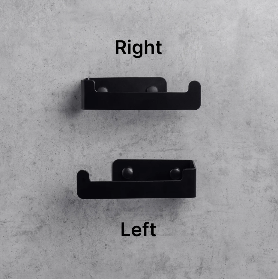 Держатель для туалетной бумаги Daske Zen PH-0904BR чёрный правый