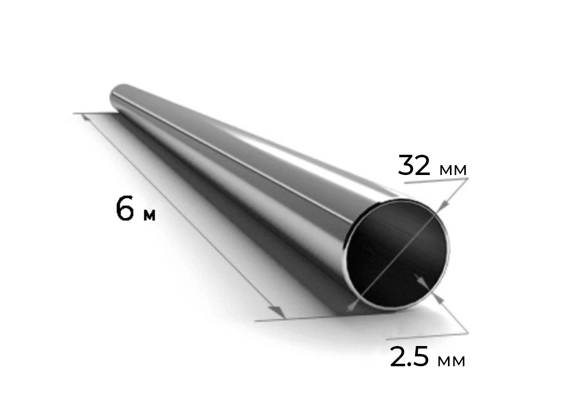 Труба DU 32x2.5 мм