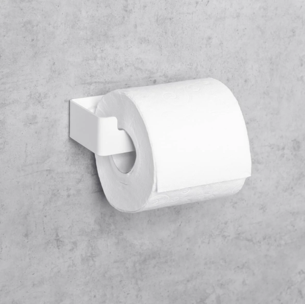 Suport pentru hârtie igienică Daske Zen PH-0898WL alb stâng