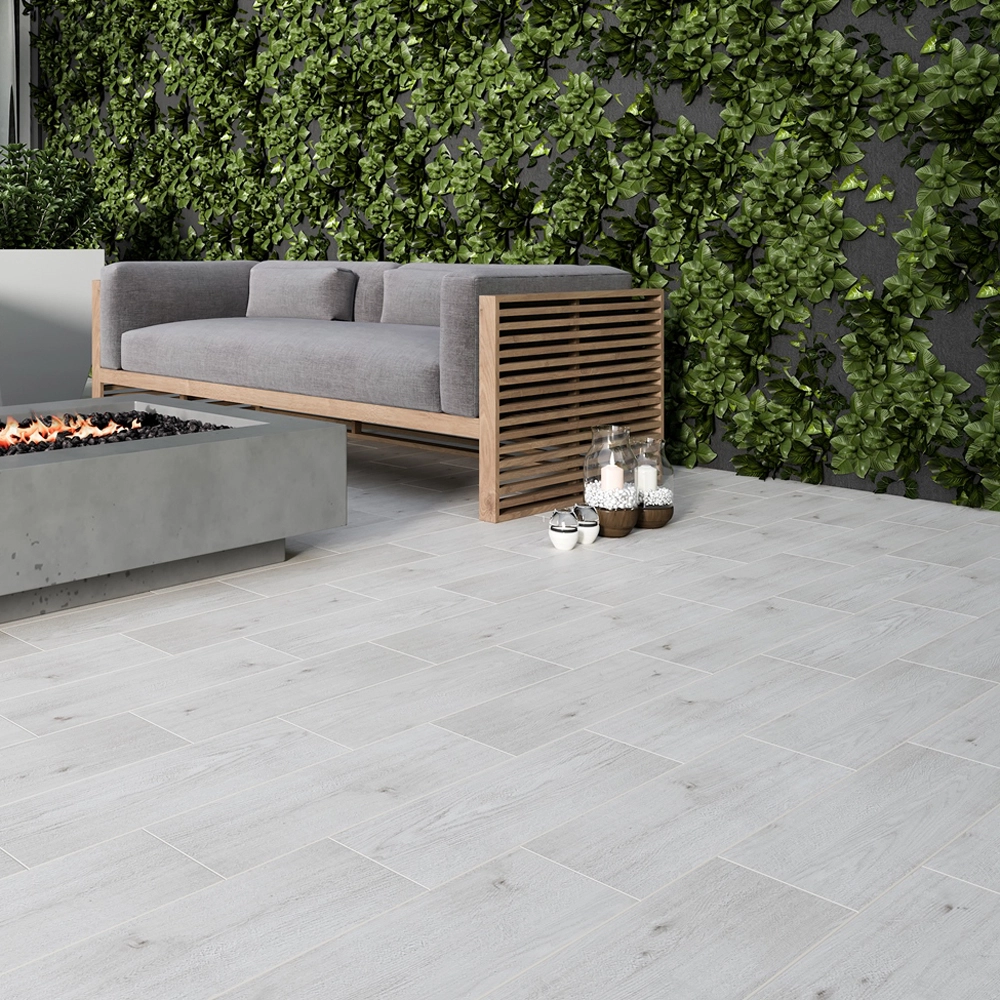 Gresie Cersanit Pinewood V 18.5x59.8 light grey 60255